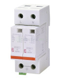 Descarcător supratensiune - SPD - Tip 2 1P+N broșabil cu semnalizare 255VAC 20kA TN-S 2M - ETI 002442959