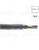 Cablu electric rigid cupru armat CYABY-F 3x4 mm²