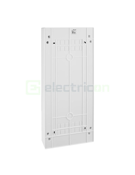Tablou multimedia, aparent, 48 module, ușă albă, IP40, Schrack