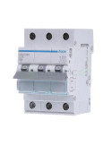 MCB - Siguranță automată - disjunctor - curba C 25A 6kA 3P 3M Hager MCN325