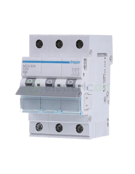 Disjunctor MCB C25A Hager - MCN325