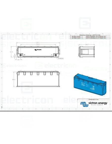 LiFePO4 Battery 51,2V 100Ah NG