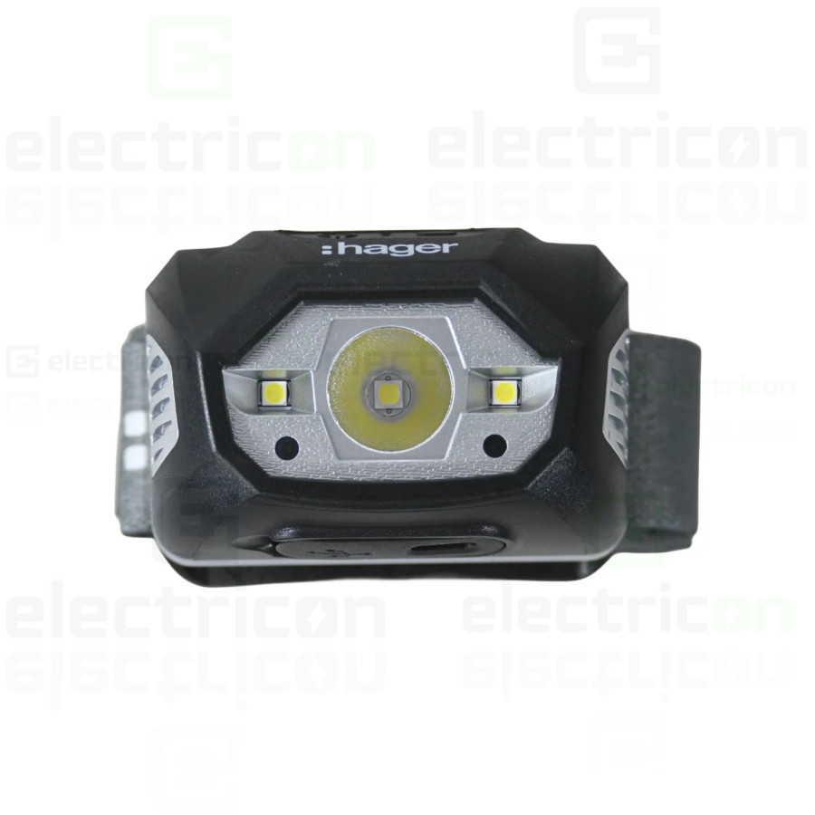 Laterna de cap profesionala cu acumulatori cu 3 nivele