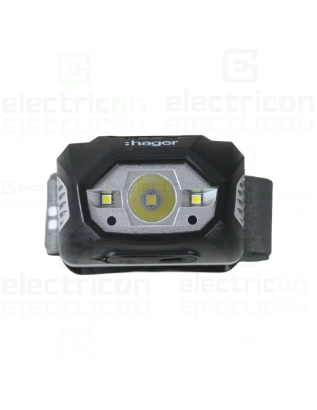 Laterna de cap profesionala cu acumulatori cu 3 nivele