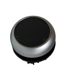 Buton comandă - cu revenire plat - pentru tablou - negru - Schrack - MM216590