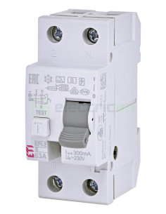 Intreruptor RCCB 63A/300mA ETI - 002064734