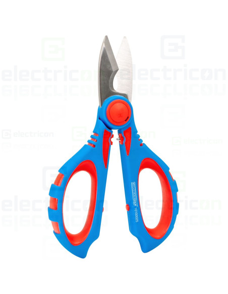 Foarfecă electrician Weicon multifuncțională pentru cabluri Cu/Al, sertizare ferule 0,5-6 mm²