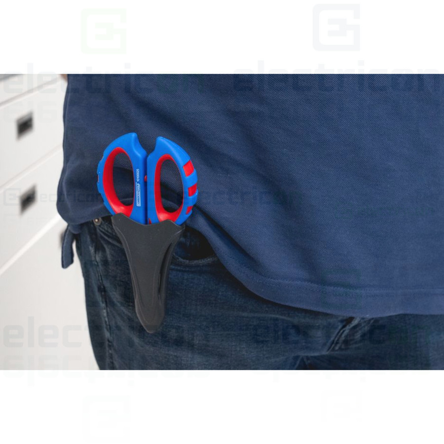 Foarfecă electrician Weicon multifuncțională pentru cabluri Cu/Al, sertizare ferule 0,5-6 mm²