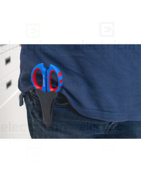 Foarfecă electrician Weicon multifuncțională pentru cabluri Cu/Al, sertizare ferule 0,5-6 mm²