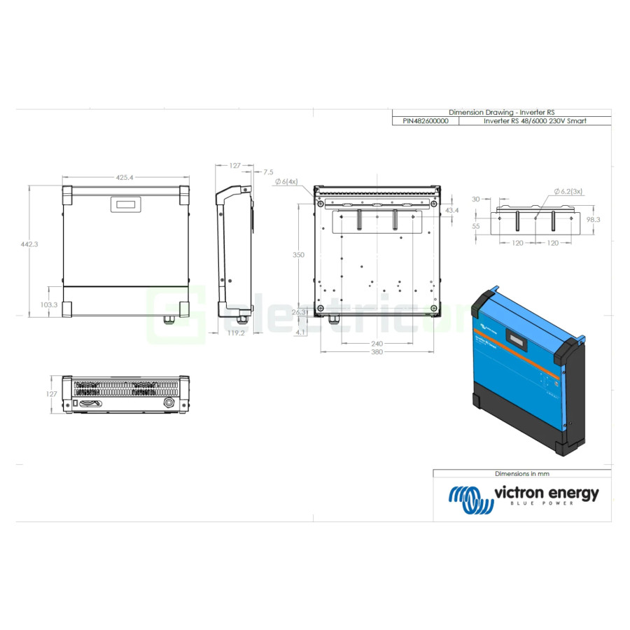 Inverter RS 48 6000 230V Smart