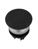 Buton comandă ciupercă (avarie) - cu revenire plat - pentru tablou - negru - Schrack - MM216712