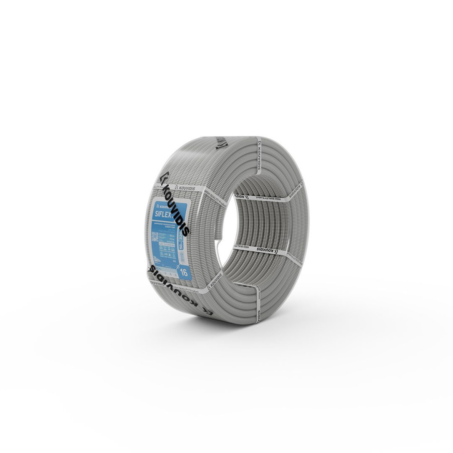 copex tub corugat flexibil Kouvidis SIFLEX IAS 16mm 320N gri 100m 2003916