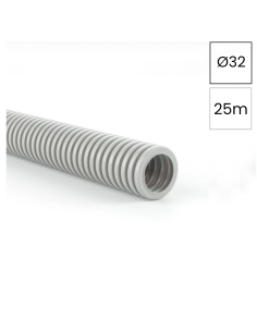 Copex tub protecție flexibil Kouvidis Conflex HF IAS 32mm 1250N gri rola 25m 2004032