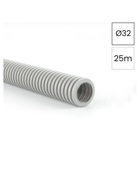 Copex tub protecție flexibil Kouvidis Conflex HF IAS 32mm 1250N gri rola 25m 2004032