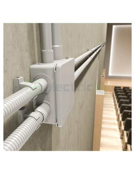 copex tub corugat flexibil Kouvidis Conflex HF IAS 32mm 1250N gri 25m 2004032