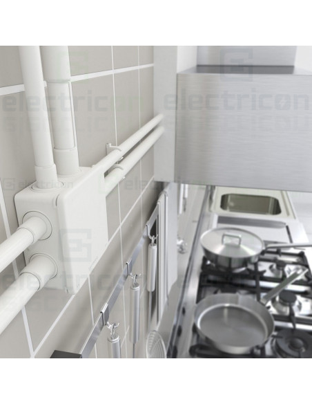 Adaptor montaj Kouvidis MEDISOL AM 25mm copex cutie jonctiune 4044025