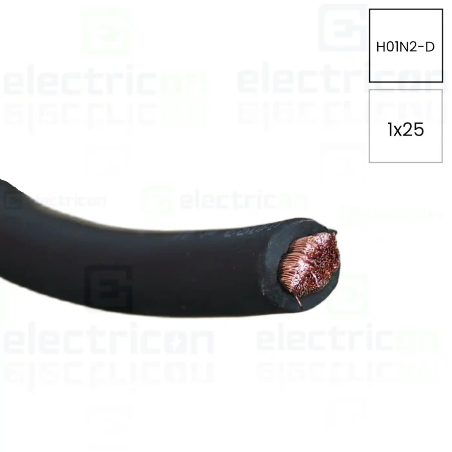 Cablu Sudură H01N2-D 25mm² Cupru Multifilar Electric