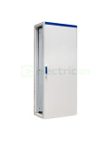 Dulap electric metalic - siguranțe - 2000x800x600mm ușă de inchidere in 4 puncte IP55 Schrack AT208060