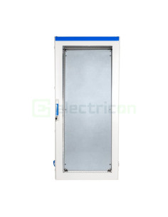 Pachet complet: Dulap industrial Schrack AT208060 (2000x800x600mm) cu ușă transparentă și ușă opacă incluse