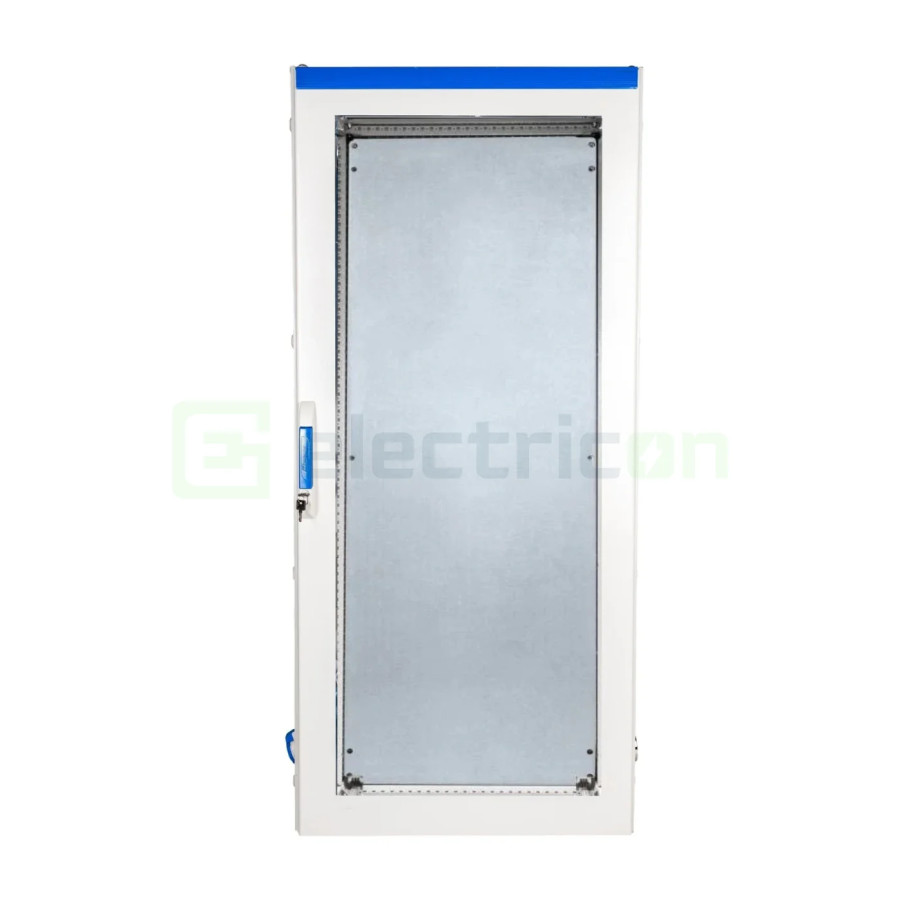 Pachet complet: Dulap industrial Schrack AT208060 (2000x800x600mm) cu ușă transparentă și ușă opacă incluse
