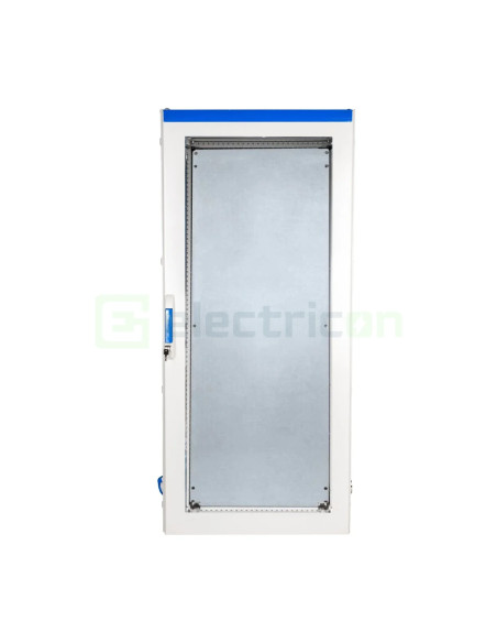 Pachet complet: Dulap industrial Schrack AT208060 (2000x800x600mm) cu ușă transparentă și ușă opacă incluse