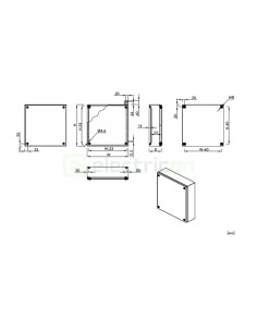Cutie conexiuni Schrack 200×300×120 mm IP66 – model WKA203012 2
