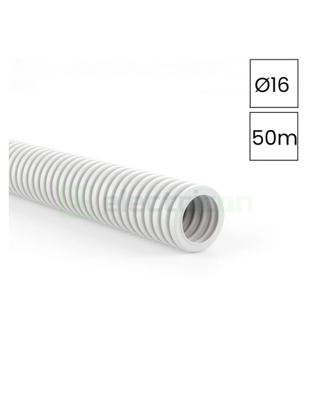 Copex tub flexibil Kouvidis MEDIFLEX AM Ø16mm 750N alb antimicrobian rola 50m 2044116