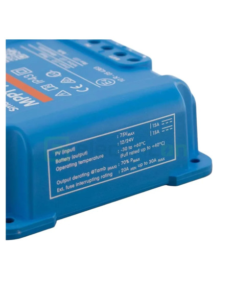 Incarcator solar 12V 24V 15A SmartSolar MPPT 75 15