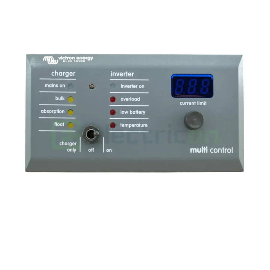 Panou de control Digital Multi Control 200/200A GX (mufă RJ45 la 90º) - Victron Energy DMC000200010R