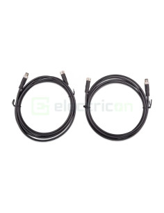 Male to Female 3 pole 2 m (bag of 2) 2