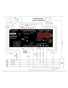 Anti-islanding relay UFR1001E 2