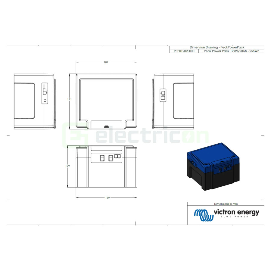 Peak Power Pack 12,8V 20Ah 256Wh