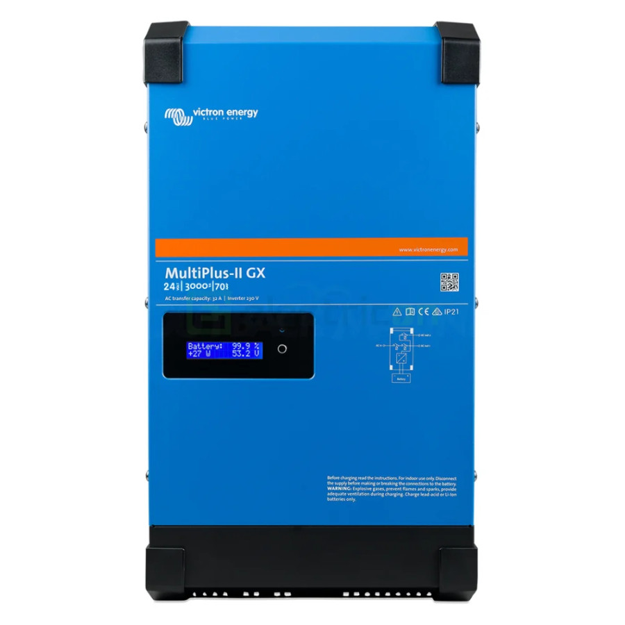Invertor cu charger 24V 3000VA MultiPlus II 24 3000 70-32 GX