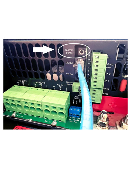 Current transformer 100A:50mA for MultiPlus-II (20m)