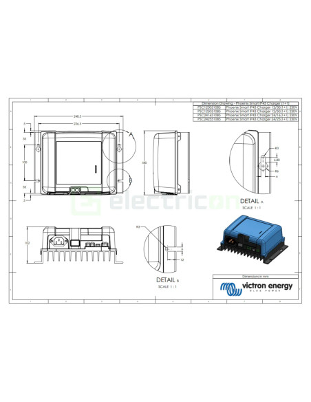 Incarcator de retea Phoenix Smart IP43 Charger 24 25 (1+1)