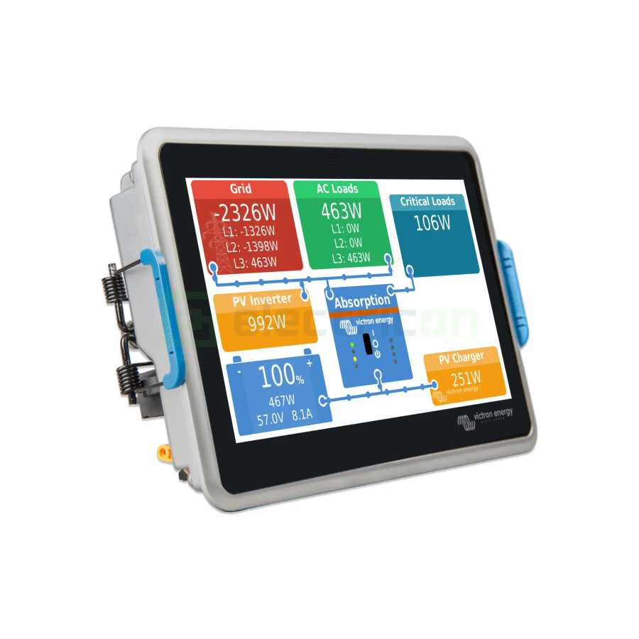 Ekrano GX -  Monitorizare si control fotovoltaice cu ecran tactil 7" integrat - Victron Energy BPP900480100