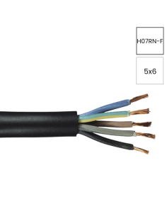 Cablu H07RN-F 5x6mm² Helukabel cauciuc