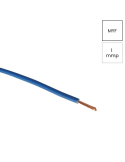 Conductor electric lițat cupru H05V-K - MYF 1x1 mm² albastru - Helukabel 29115