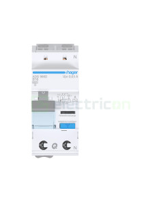 RCBO Hager ADS966D 1P+N tip A C16 30mA QuickConnect