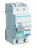 RCBO - Siguranță automată - Disjunctor cu protecție diferențială - tip A curba C 25A 30mA 6kA 1P+N 2M QC Hager ADS975D