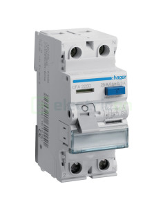 Intrerupator RCCB 2P 300mA 25A tip A Hager CFA225D