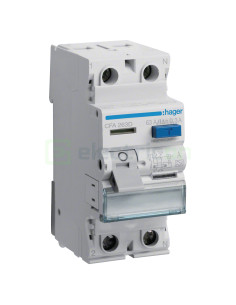 Intrerupator RCCB 2P 300mA 63A tip A Hager CFA263D