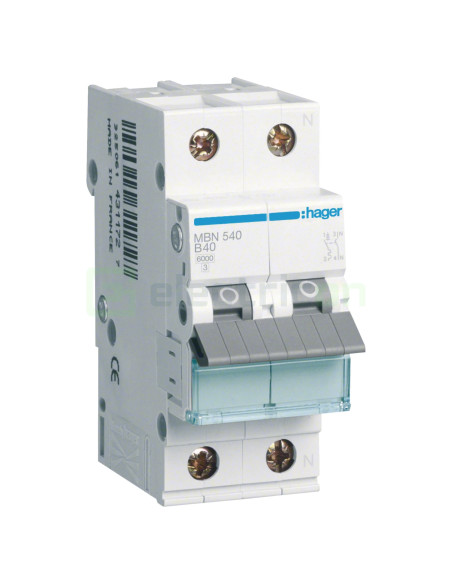 Disjunctor MCB Hager MBN540