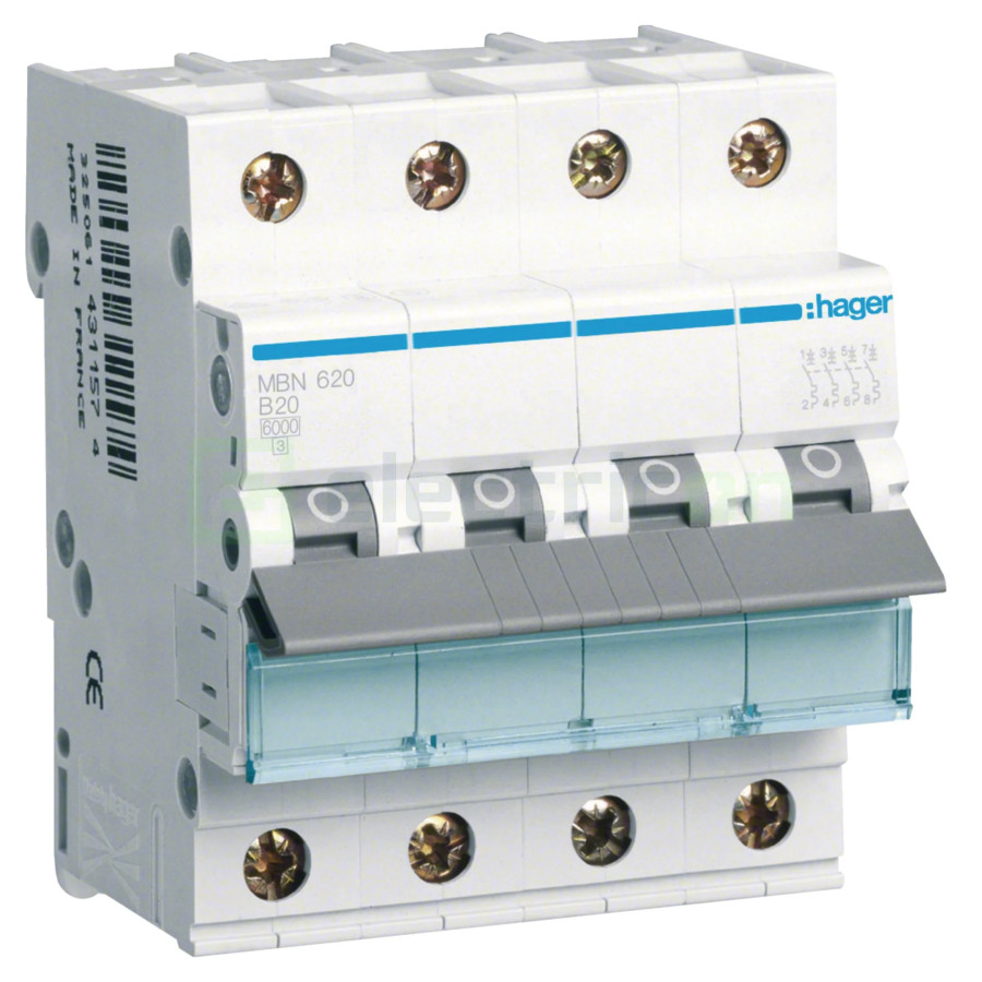 Disjunctor MCB Hager MBN620