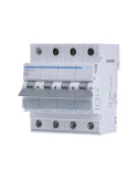 MCB - Siguranță automată - disjunctor - curba B 25A 6kA 3P+N 4M Hager MBN625