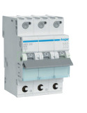MCB - Siguranță automată - disjunctor - curba B 6A 6kA 3P 3M QuickConnect Hager MBS306