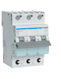 MCB - Siguranță automată - disjunctor - curba B 10A 6kA 3P 3M QuickConnect Hager MBS310