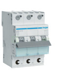 MCB - Siguranță automată - disjunctor - curba B 13A 6kA 3P 3M QuickConnect Hager MBS313