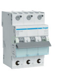 MCB - Siguranță automată - disjunctor - curba B 20A 6kA 3P 3M QuickConnect Hager MBS320