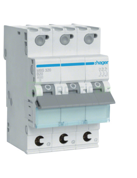 Disjunctor MCB Hager MBS320